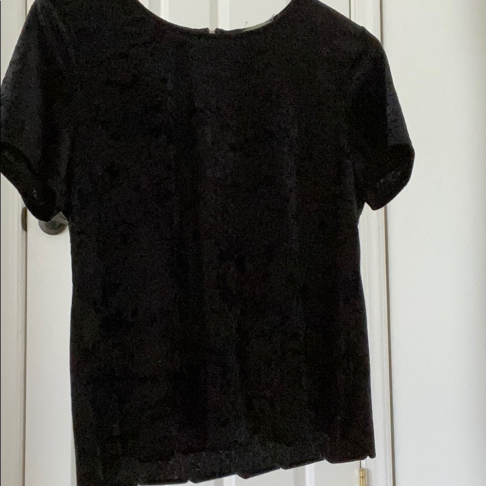 Velvet top